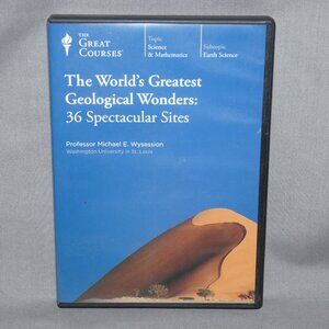 Great Courses World's Greatest Geological Wonders 36 Lectures on 6 DVDs